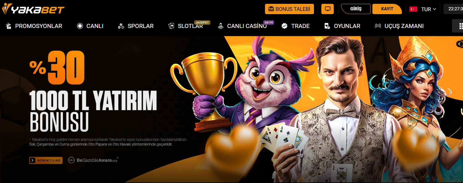 Yakabet Canlı Bahis
