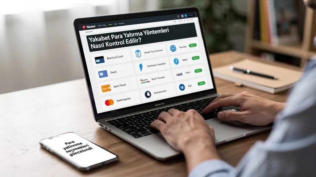 Yakabet Para Yatırma Yöntemleri Nasıl Kontrol Edilir?
